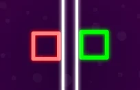 poster of Two Neon Boxes game