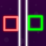 poster of Two Neon Boxes game