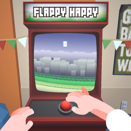 poster of Play Flappy Happy Arcade Game Online 2024 game