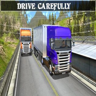 ملصق اللعبة Uphill Cargo Trailer Simulator 2k20