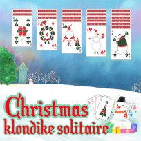 ملصق اللعبة Christmas Klondike Solitaire