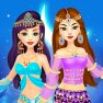 poster of Arabian Princess Dress Up Game game