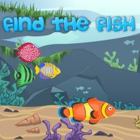 ملصق اللعبة Find The Fish