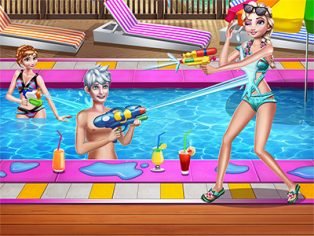 poster of Sisters Pool Party game