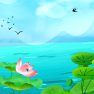 poster of Lotus Flowers Slide game