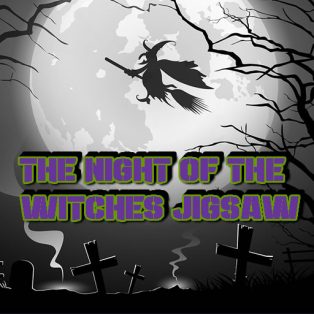 ملصق اللعبة The Night Of The Witches Jigsaw