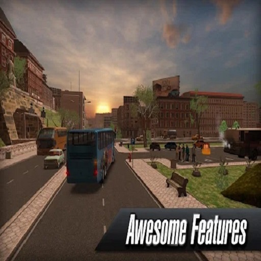 poster of Play Real City Coach Bus Simulator Game Online 2024 game