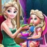 poster of Ice Queen Toddler Feed game