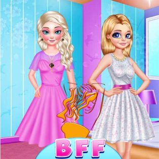 ملصق اللعبة BFF Summer Fashion