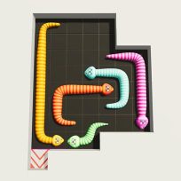 ملصق اللعبة Snake Puzzle