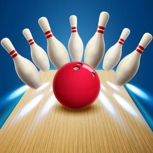 poster of Strike Bowling King 3D Bowling Game game