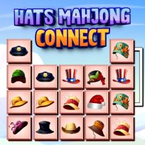 poster of Hats Mahjong Connect game