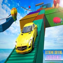 ملصق اللعبة Impossible Stunt Car Tracks Game 3D