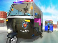 ملصق اللعبة Police Auto Rickshaw Game 2020