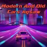 ملصق اللعبة Modern And Old Cars Jigsaw