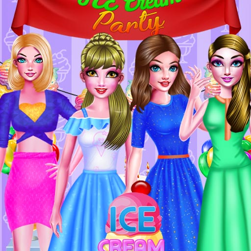 poster of Play Ice Cream Birthday Party Game Online 2024 game