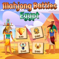 ملصق اللعبة Mahjong Battles Egypt