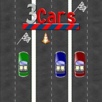 ملصق اللعبة Three Cars