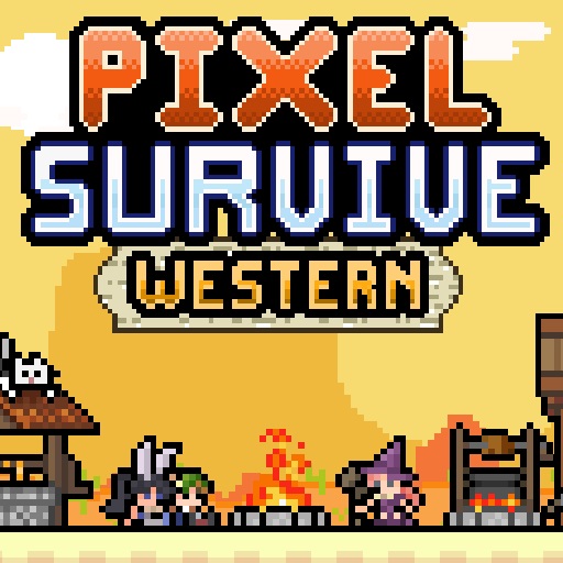 poster of Play Pixel Survive Western Game Online 2024 game