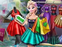 poster of Ice Queen Realife Shopping game