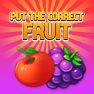 poster of Put The Correct Fruit game