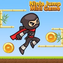 ملصق اللعبة Ninja Jump Mini Game