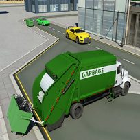 poster of Garbage Truck City Simulator game