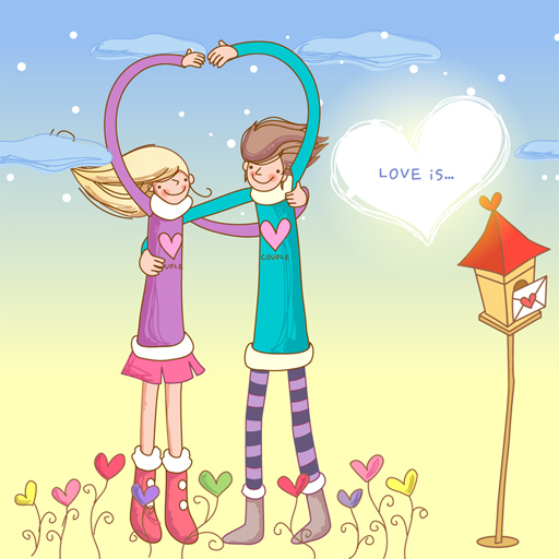 poster of Play Love is Sweet Valentine 2 Puzzle Game Online 2024 game