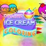 poster of Online Ice Cream Coloring game