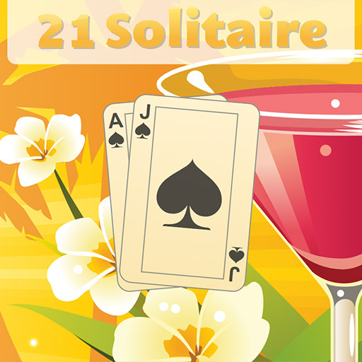 poster of Play 21 Solitaire Game Online 2024 game
