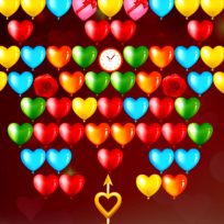 poster of Bubble Shooter Valentines game