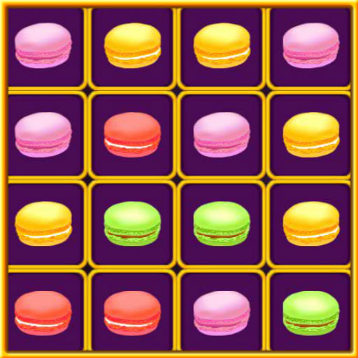 poster of Play Macarons Block Collapse Game Online 2024 game