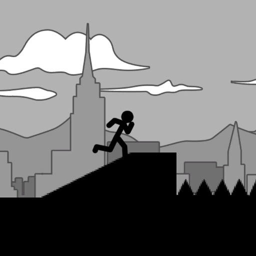 poster of Play Stickman Run Game Online 2024 game