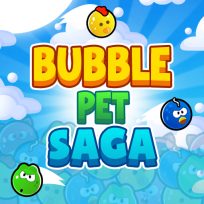 ملصق اللعبة Bubble Pet Saga