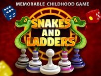 ملصق اللعبة Snakes and Ladders