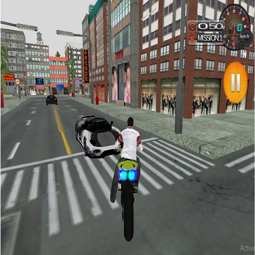 poster of Play Bike Ride Parking Game Game Online 2024 game
