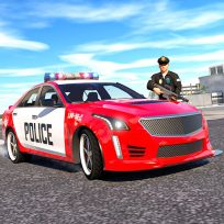 poster of Police Car Cop Real Simulator game