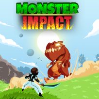 ملصق اللعبة Monsters Impact