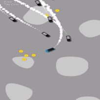 ملصق اللعبة Cop Chop Police Car Chase Game