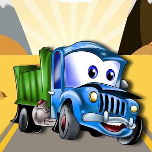 ملصق اللعبة Kids Truck Puzzle