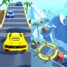 ملصق اللعبة Crazy Racing 2020