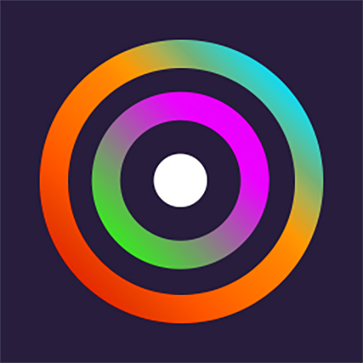 poster of Play Color Rings Game Online 2024 game