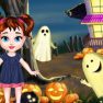 poster of Baby Taylor Halloween House game