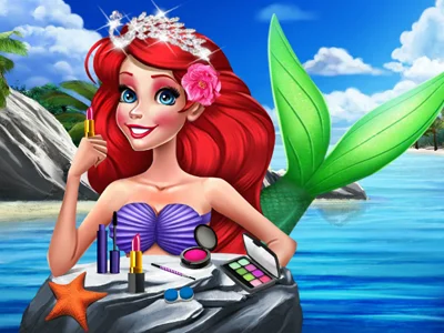 poster of Play Princess Summer Make UP! Game Online 2024 game