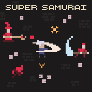 ملصق اللعبة Super Samurai