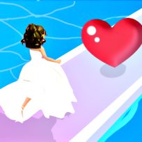 poster of Bridal Race 3D game