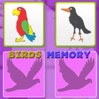 ملصق اللعبة Kids Memory with Birds