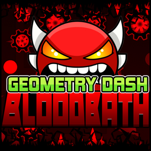 poster of Play Geometry Dash Bloodbath Game Online 2024 game