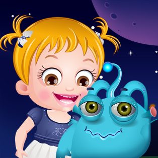 ملصق اللعبة Baby Hazel Alien Friend