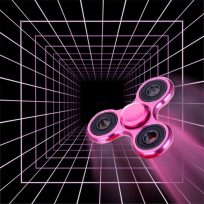 ملصق اللعبة Fidget Spinner Xtreme Racing